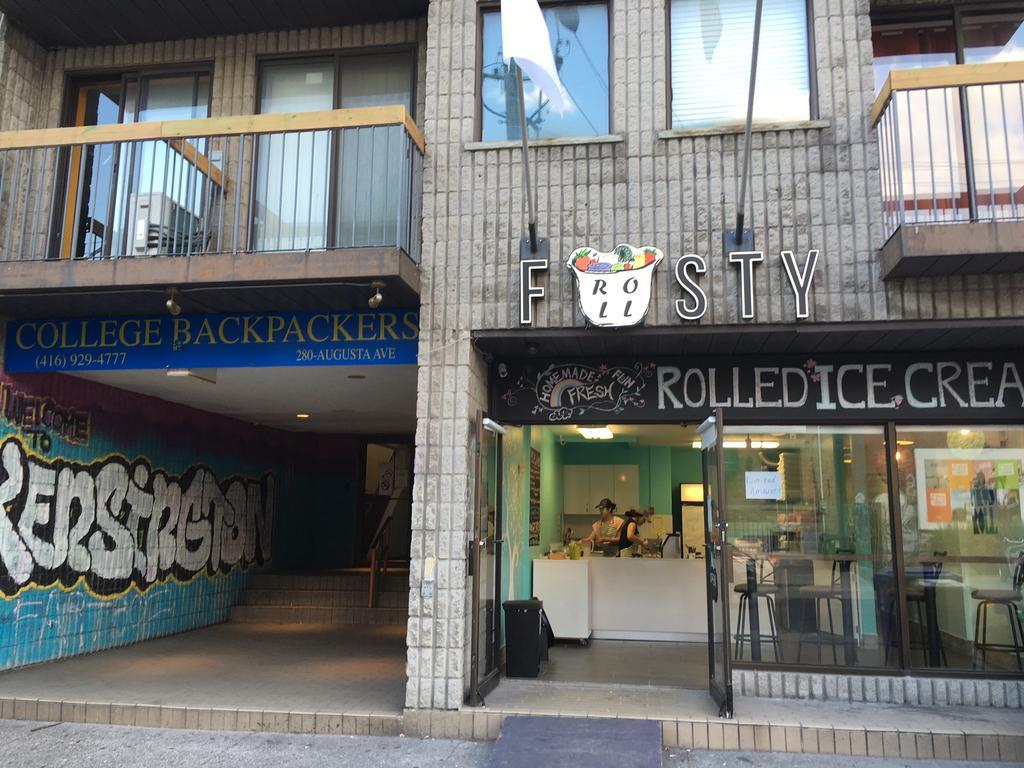הוסטל טורונטו Kensington College Backpackers מראה חיצוני תמונה